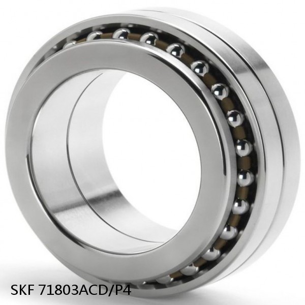 71803ACD/P4 SKF Super Precision,Super Precision Bearings,Super Precision Angular Contact,71800 Series,25 Degree Contact Angle #1 image